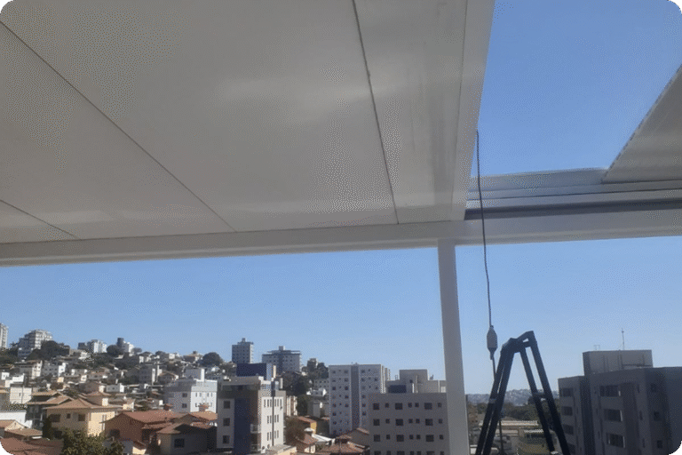 Cobertura Termoacústica Móvel